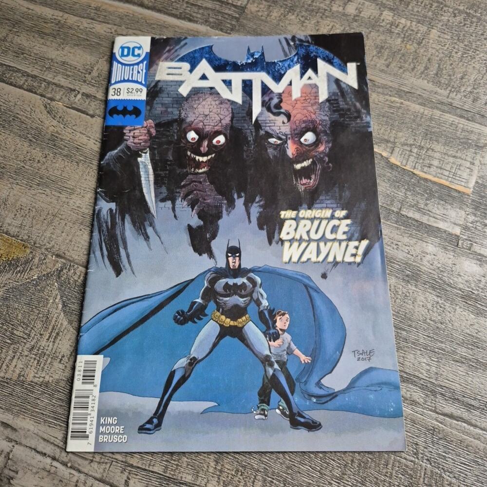 Batman #38 Rebirth DC Comics 2018 The Original Bruce Wayne King Moore Brusco